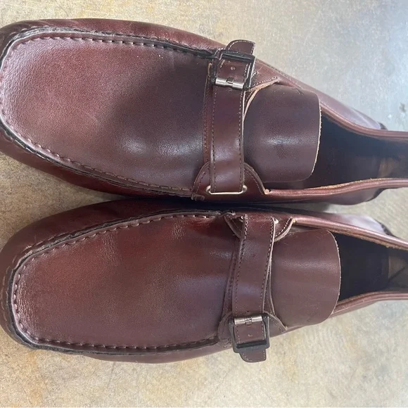 Salvatore Ferragamo Brown Leather Loafers Classic Slip-Ons Salvatore Ferragamo | Shoes | Salvatore Ferragamo Brown  main image 3